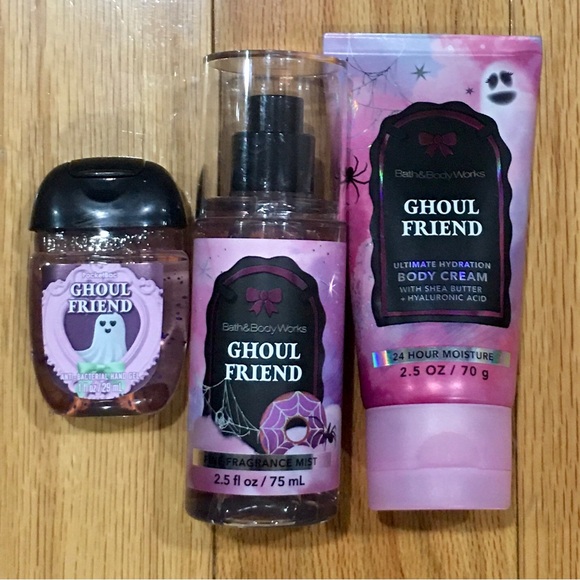 Bath & Body Works Other - Bath & Body Works Ghoul Friend Set - Pink and Black